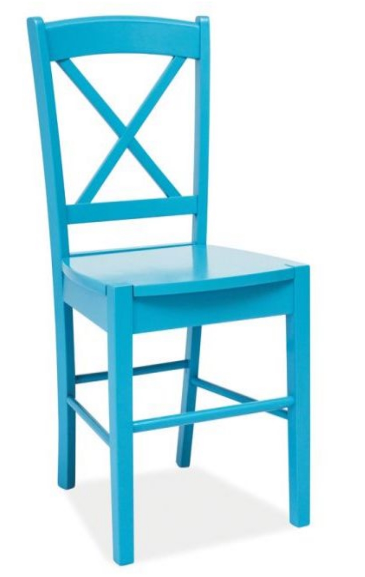 krzesło kuchenne, krzesła, krzesła nowoczesne, krzesła do jadalni, drewniany, niebieskie